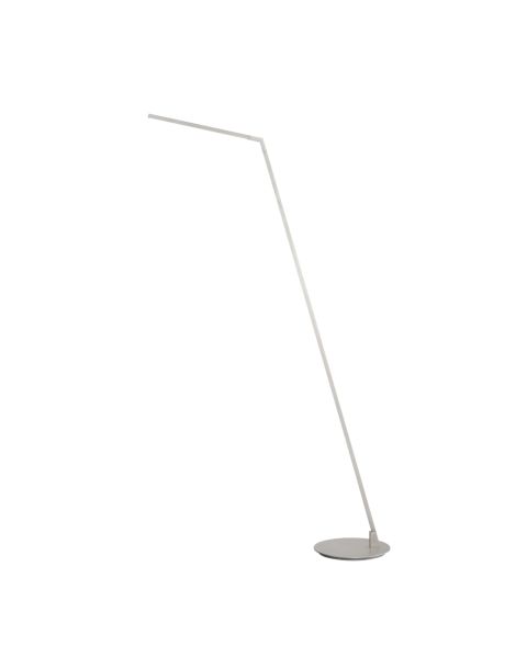 Kuzco Miter LED Floor Lamp in Nickel