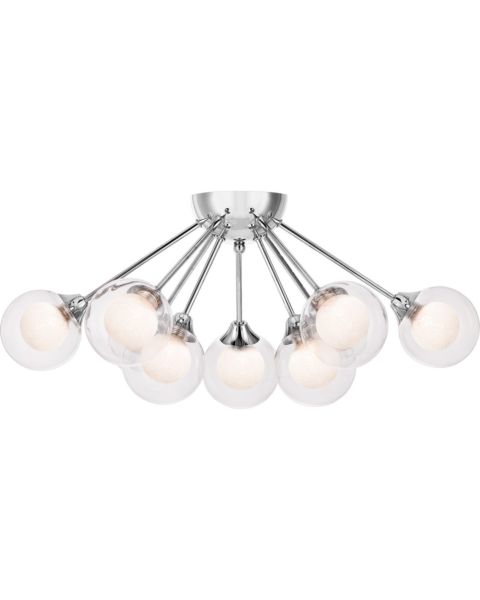 Quoizel Spellbound 9 Light 23 Inch Ceiling Light in Polished Chrome