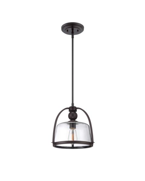 Quoizel Ridley 12 Inch Pendant Light in Western Bronze