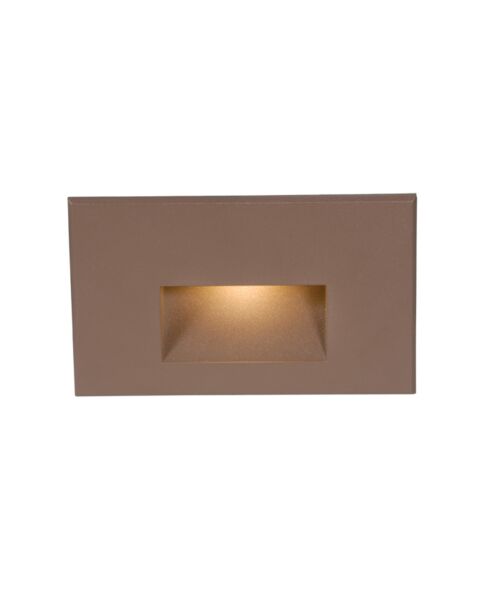 LEDme 1-Light LED Step and Wall Light in Bronze with Aluminum