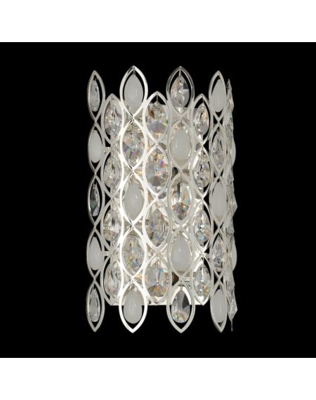 Allegri Prive 4 Light 16 Inch Wall Sconce in Silver