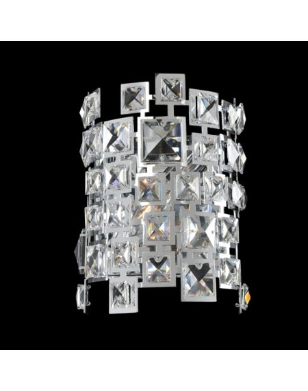 Allegri Dolo 8 Inch Wall Sconce in Chrome
