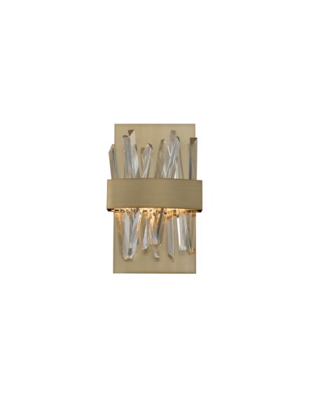  Glacier Wall Sconce in Brushed Champagne Gold