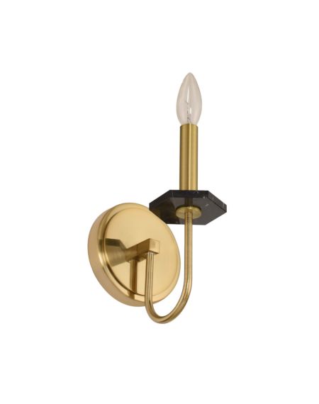 Allegri Piedra 12 Inch Wall Sconce in Brushed Brass