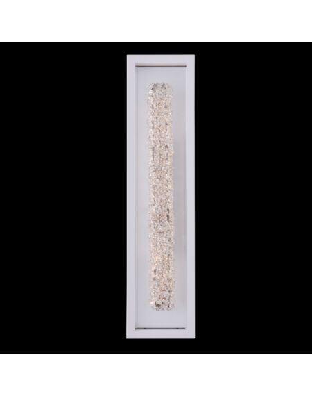 Lina Esterno 27" LED Outdoor Wall Sconce in Matte White