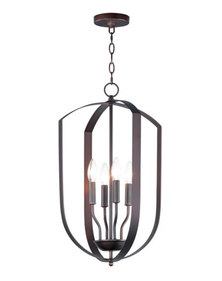  Provident  Transitional Chandelier in Oil Rubbed Bronze