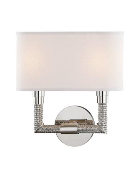  Dubois Wall Sconce in Polished Nickel