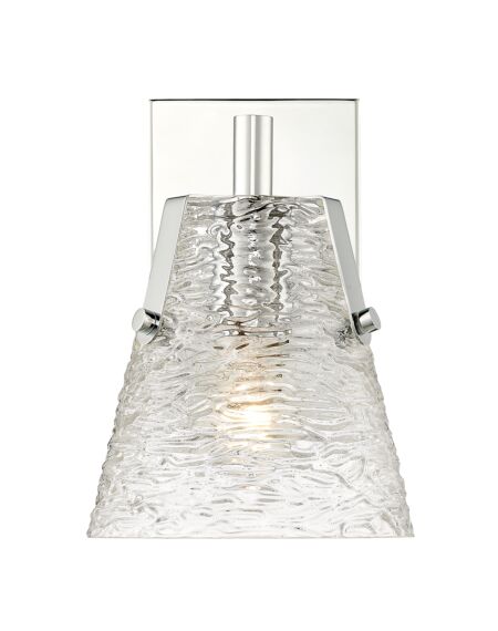 Analia 1-Light Wall Sconce in Chrome
