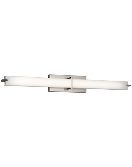 Kichler 37.5 Inch LED  Bathroom Vanity Light in Brushed Nickel