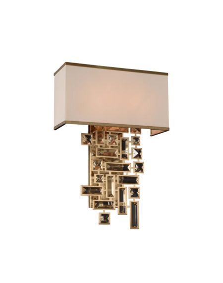  Vermeer Wall Sconce in Brushed Champagne Gold