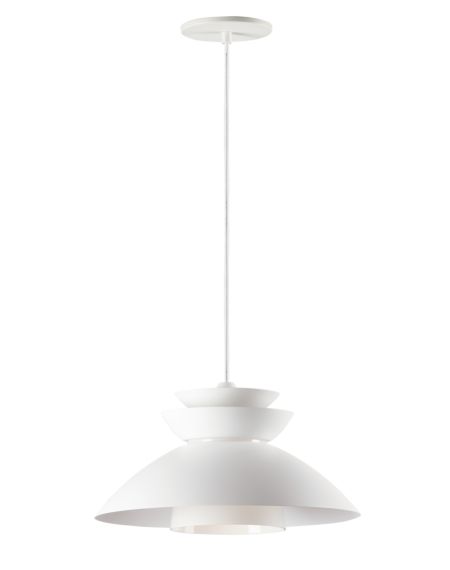  Nordic Pendant Light in White