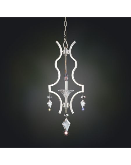  Florence Mini Chandelier in Tarnished Silver