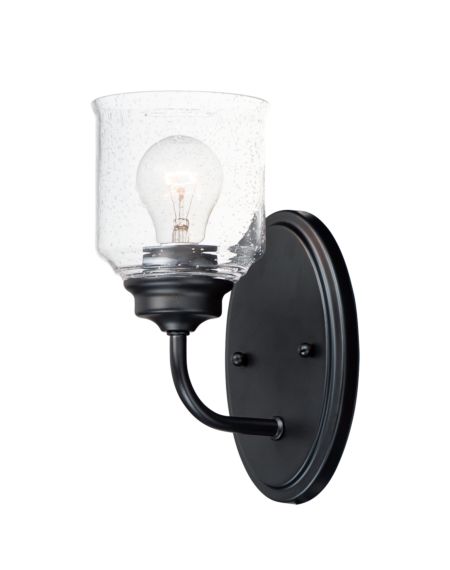  Acadia Wall Sconce in Black