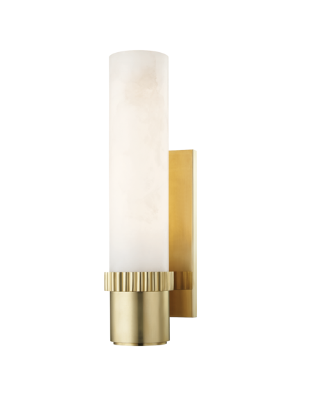  Argon Wall Sconce in Aged Brass