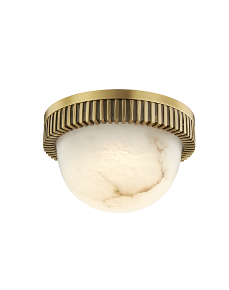  Ainsley Ceiling Light in Aged Brass