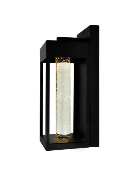 Rochester LED Outdoor Wall Lantern in Black