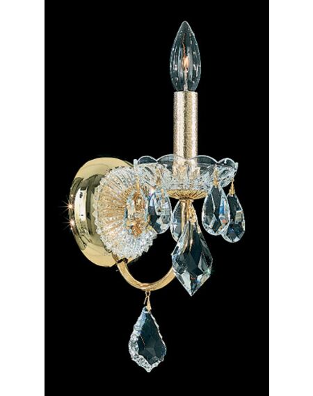 Century 1-Light Wall Sconce in French Gold