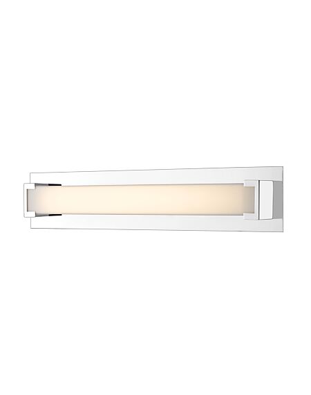 Z-Lite Elara 1-Light Bathroom Vanity Light In Chrome