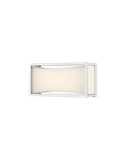 Z-Lite Baden 1-Light Bathroom Vanity Light In Chrome