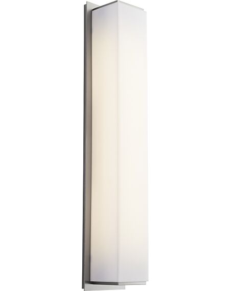The Fuse 2-Light Bathroom Vanity Light in Satin Nickel