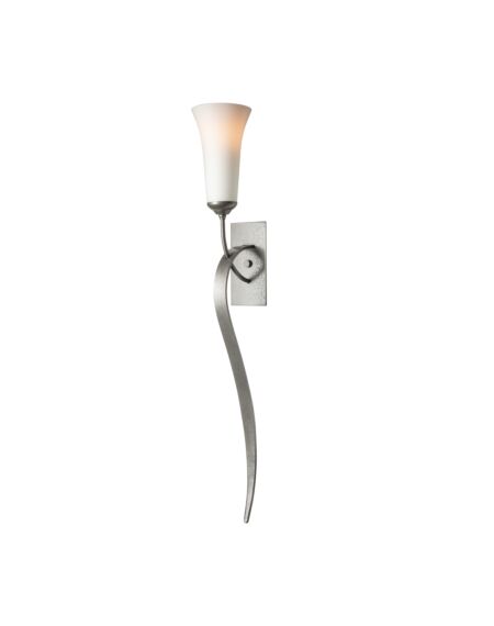 Hubbardton Forge 29 Sweeping Taper Sconce in Natural Iron