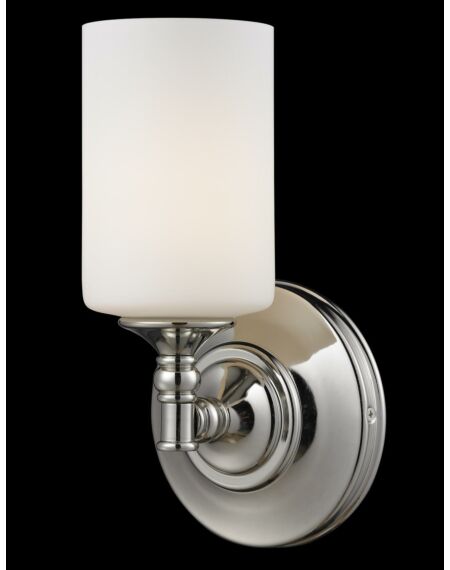 Z-Lite Cannondale 1-Light Wall Sconce In Chrome