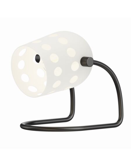 Dottie 1-Light Desk Lamp in Black