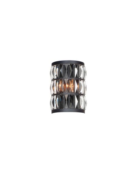 Madeline 2-Light Wall Sconce in Black