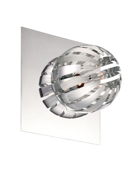 Eurofase Cosmo 1-Light Wall Sconce in Chrome