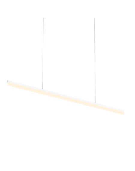  Stiletto Pendant Light in Satin White