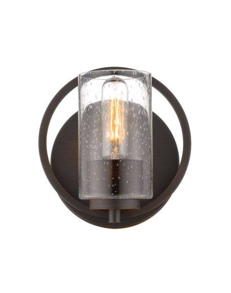 Millennium Lighting Delano 1 Light Wall Sconce in Rubbed Bronze