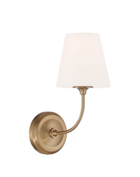  Sylvan Wall Sconce in Vibrant Gold