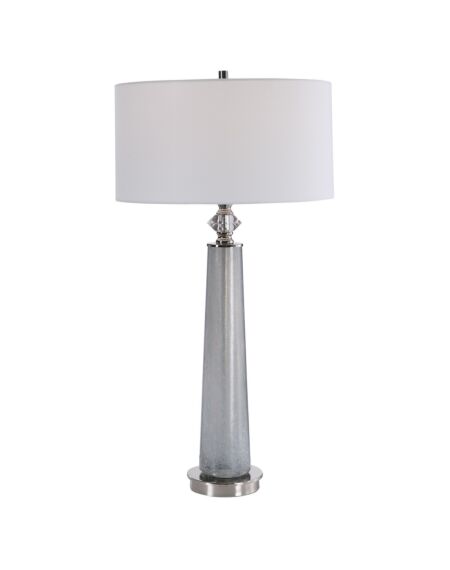 Grayton 1-Light Table Lamp in Polished Nickel