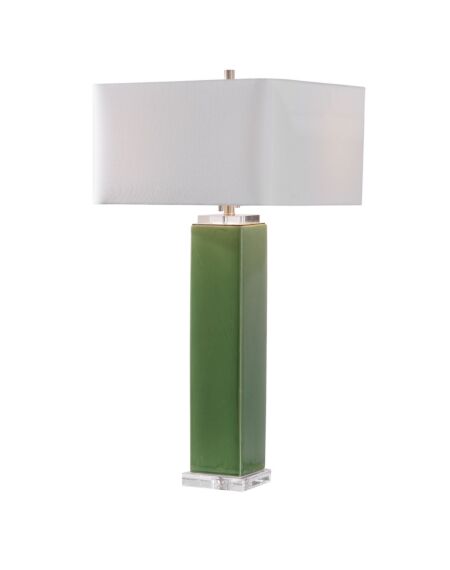Aneeza 2-Light Table Lamp in Brushed Nickel
