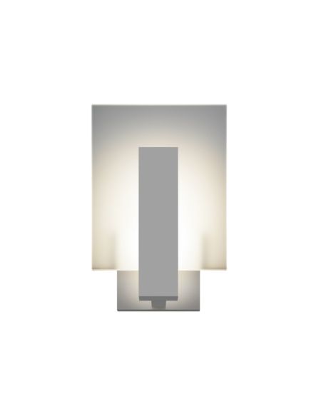 Sonneman Midtown 10.75 Inch LED Wall Sconce in Textured Gray