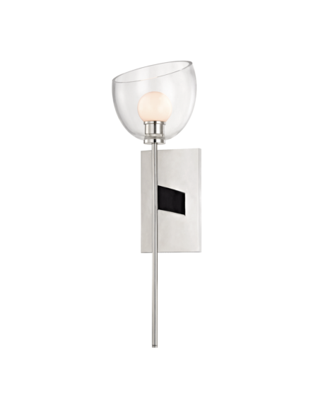  Davis Wall Sconce in Polished Nickel