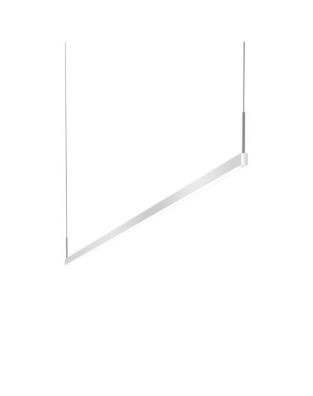  Thin-Line™ Pendant Light in Bright Satin Aluminum