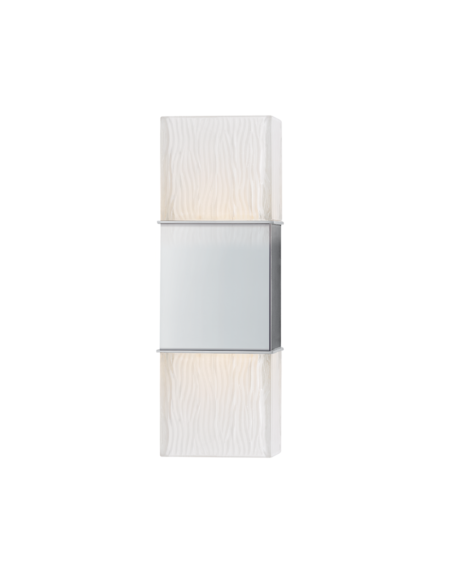  Aurora Wall Sconce in Polished Chrome