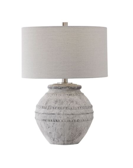 Montsant 1-Light Table Lamp in Brushed Nickel
