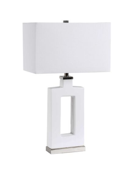 Entry 1-Light Table Lamp in Polished Nickel