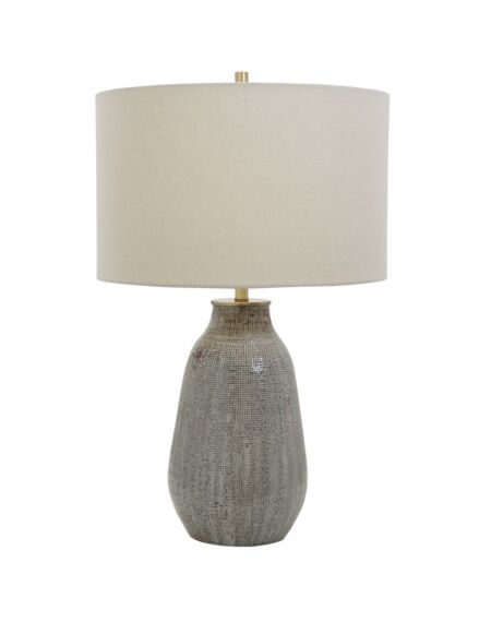 Monacan 1-Light Table Lamp in Antique Brushed Brass
