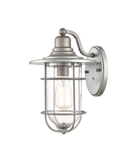  Outdoor Wall Light in Galvanized