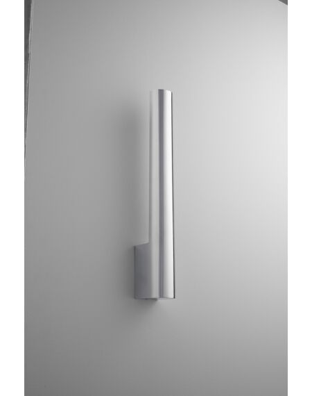 Mies 1-Light LED Wall Sconce in Polished Chrome