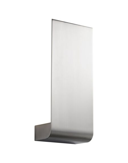 Halo 1-Light LED Wall Sconce in Satin Nickel