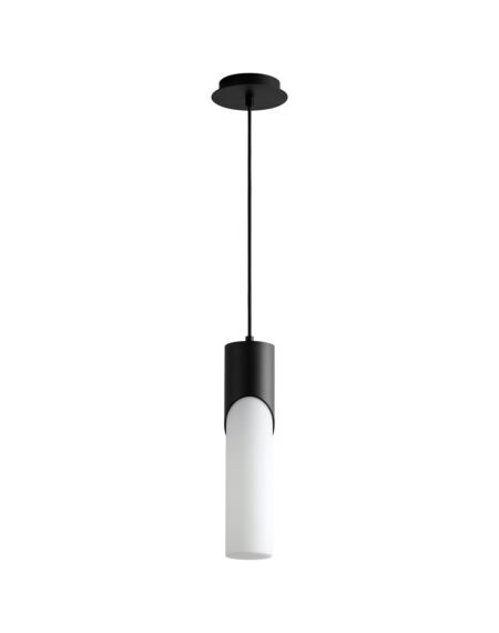 Ellipse 1-Light LED Pendant in Black