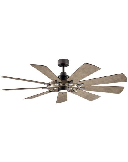 Kichler Gentry 65 Inch Indoor Ceiling Fan in Anvil Iron
