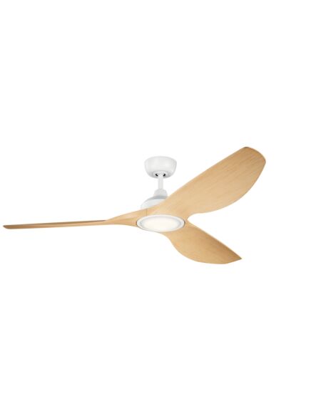 Imari 1-Light 65" Ceiling Fan in Matte White