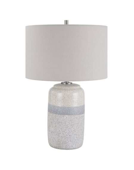 Pinpoint 1-Light Table Lamp in Brushed Nickel