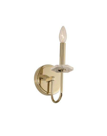  Carrara Wall Sconce in Champagne Gold