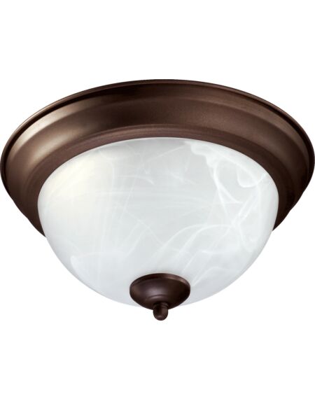 3066 Ceiling Mount 2-Light Ceiling Mount in Oiled Bronze